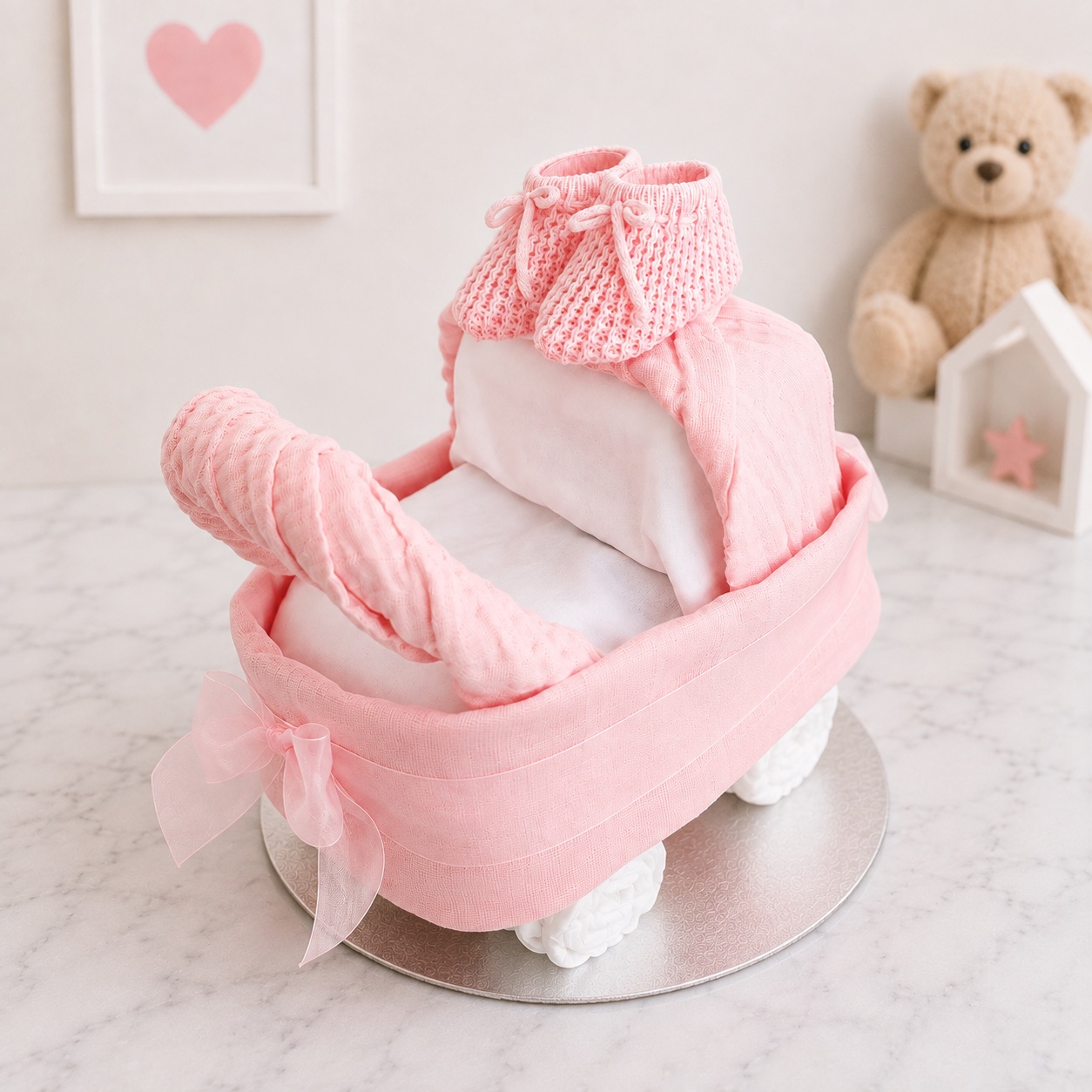 Baby Girl Pram