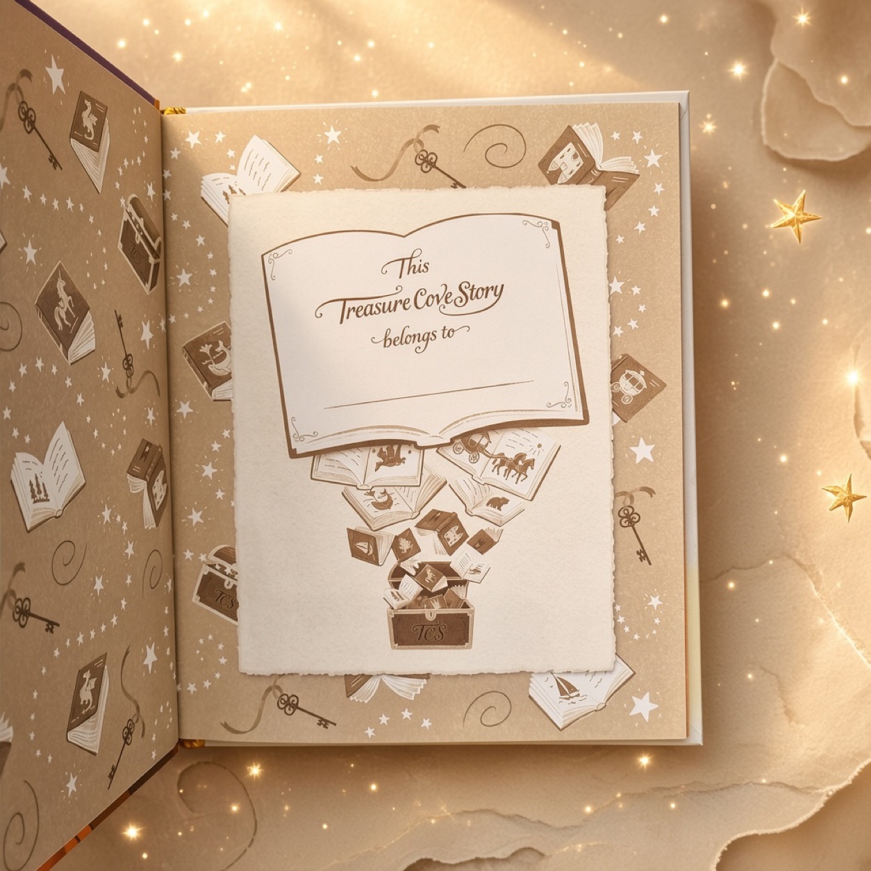 Second view of the Beauty and the Beast The Teapot's Tale storybook