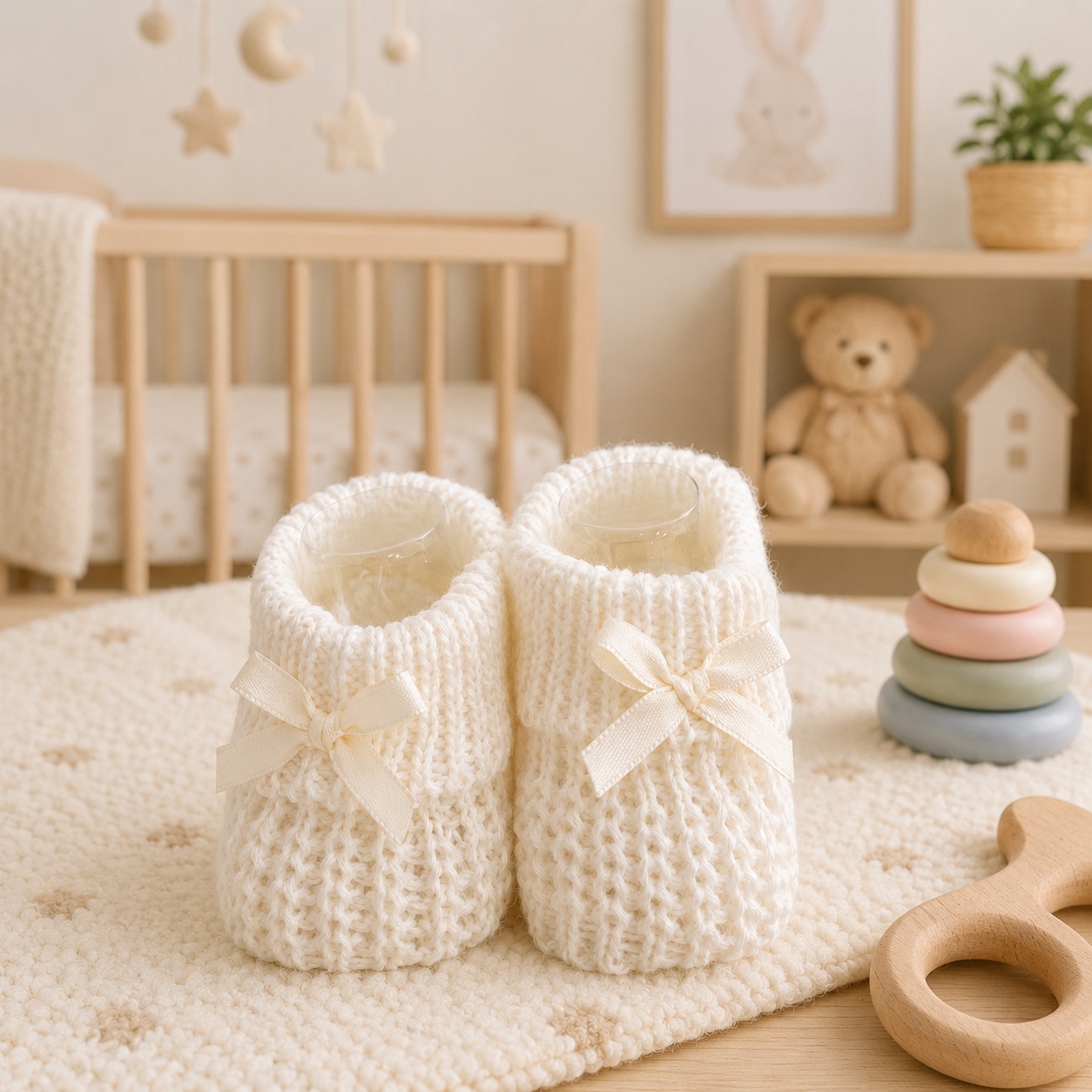 Ivory Booties
