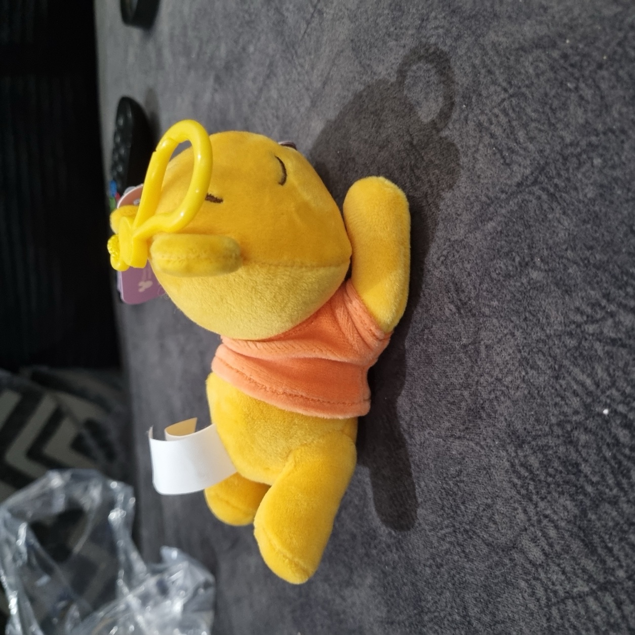 Disney Snuglets Winnie the Pooh clip plush