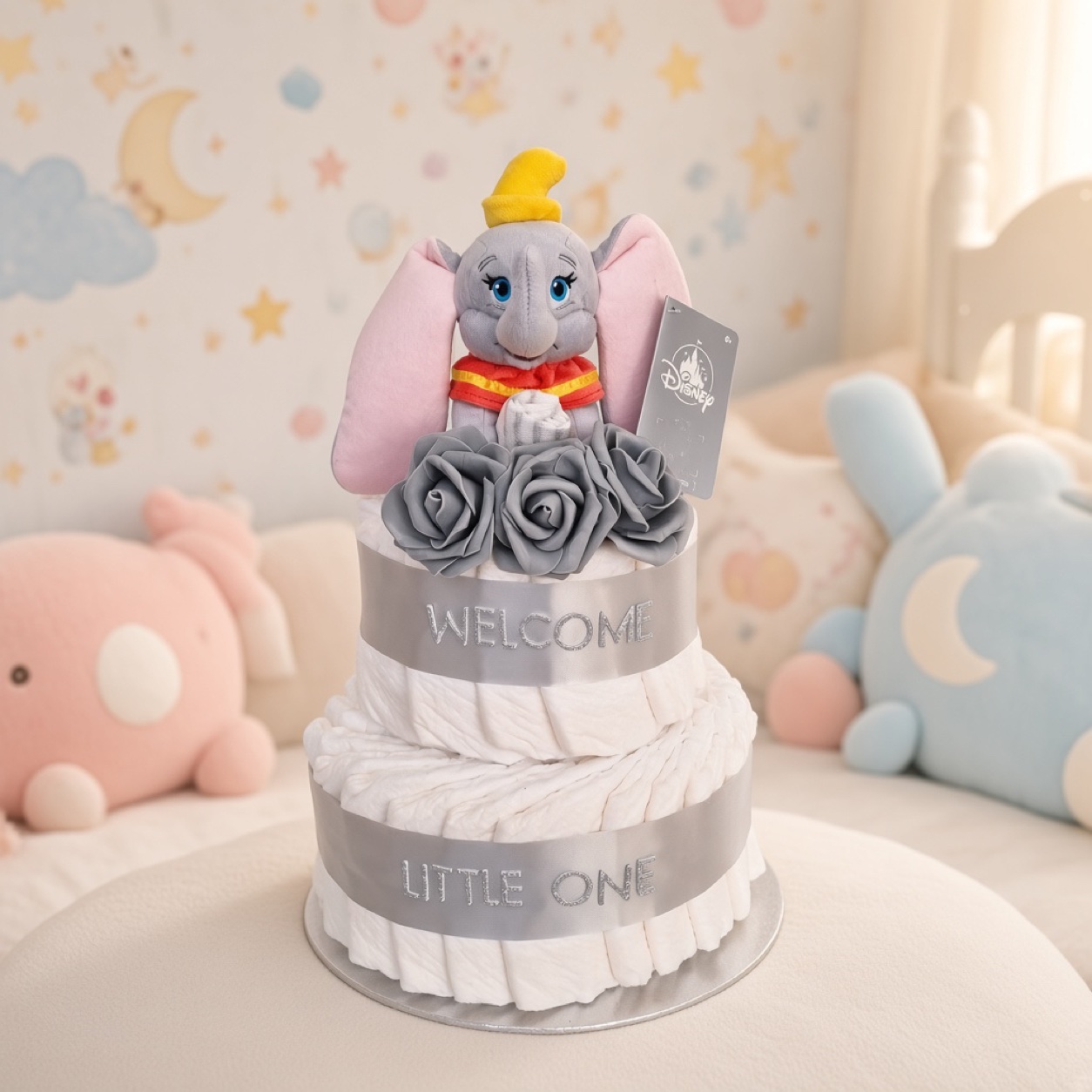 Welcome Little One Nappy Cake